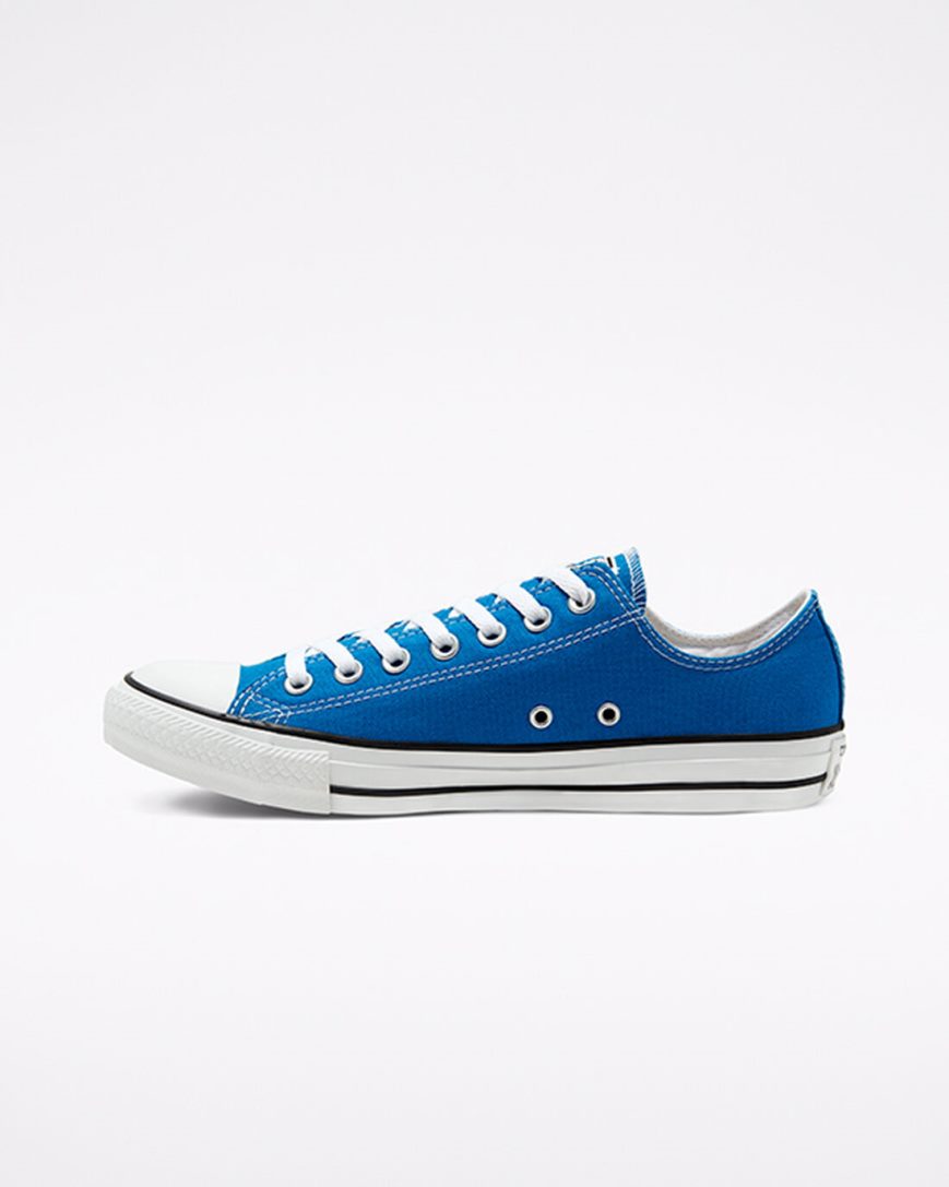 Tenis Converse Chuck Taylor All Star Classicos Cano Baixo Masculino Azuis | PT S0P5019